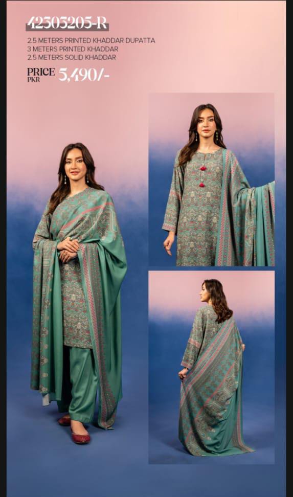 Nishat Khaddar Collection V2