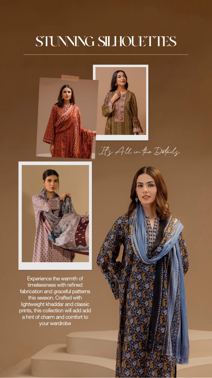 Nishat Khaddar Collection V2