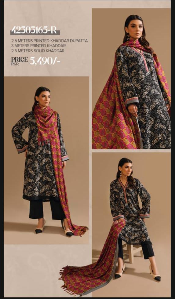 Nishat Khaddar Collection V2